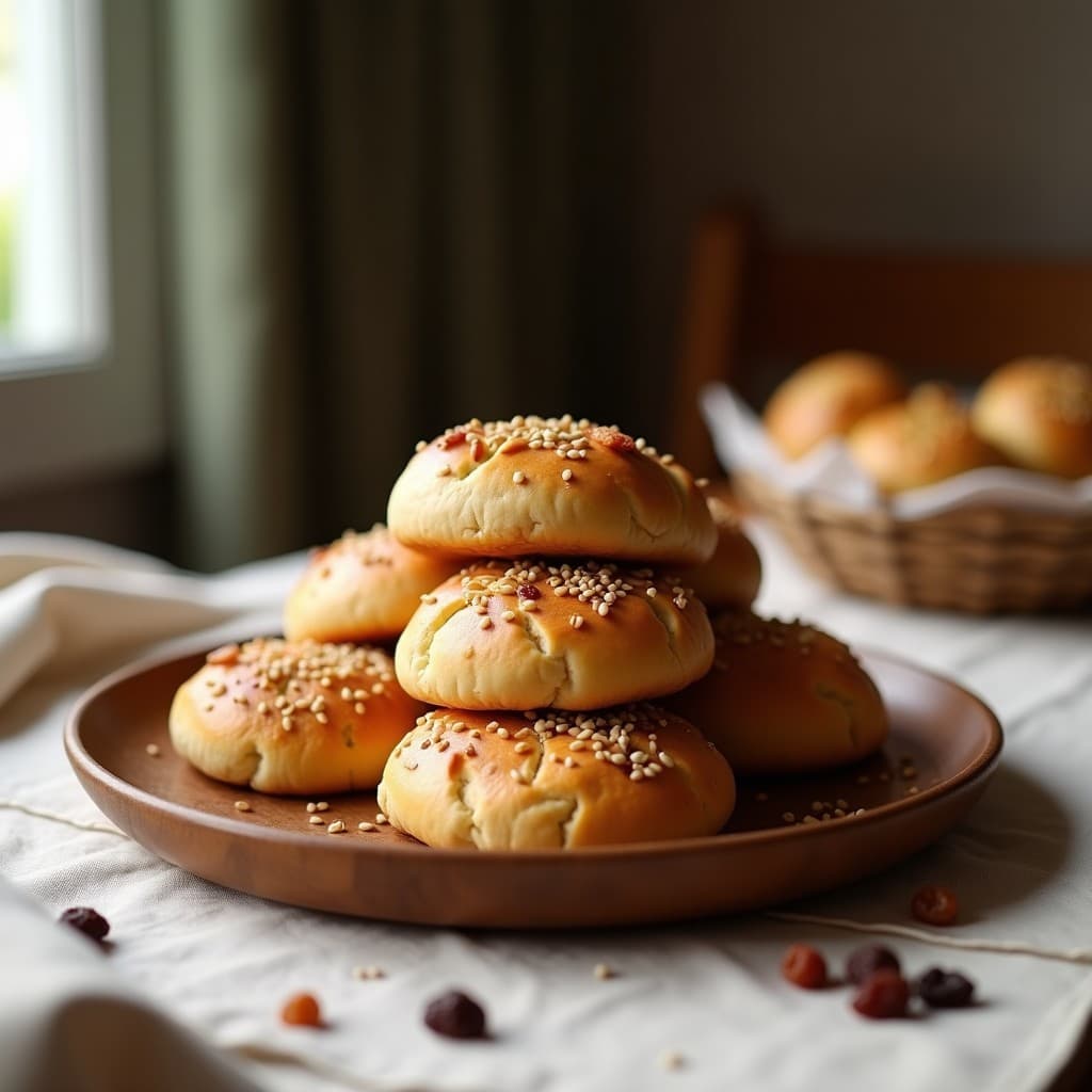 Bollos de Alpiste con Semillas de Lino y Pasas: Snack Energético Sin Harina