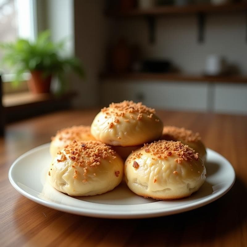 Bollos de Canela de Harina de Coco: Desayuno Keto en Airfryer con Glaseado de Eritritol