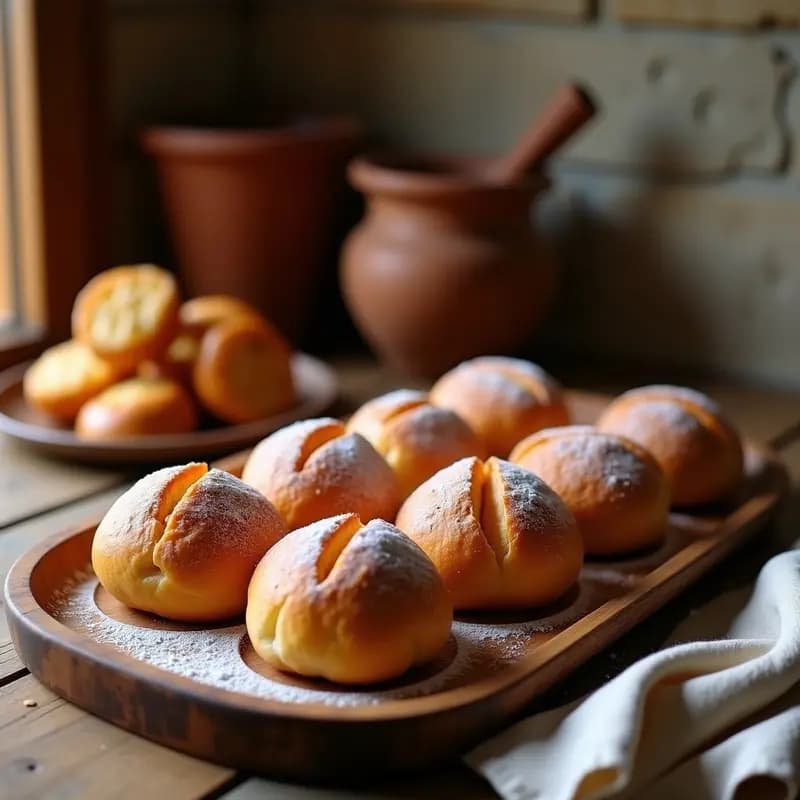 Bollos de Chicharón: Receta de Panadería Tradicional Extremeña