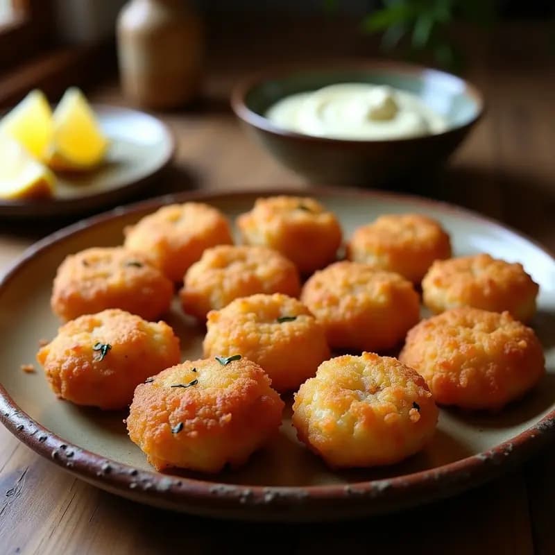 Bollos de Chicharro: Aperitivo Murciano con Sabor a Mar en Airfryer