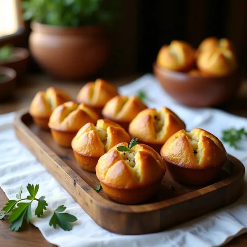 Bollos de Chicharro con Harina de Maíz: Panecillos Tradicionales de Canarias
