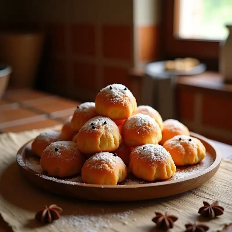 Bollos de Chicharrón con Harina y Anís: Dulce Tradicional de Carnaval en Andalucía