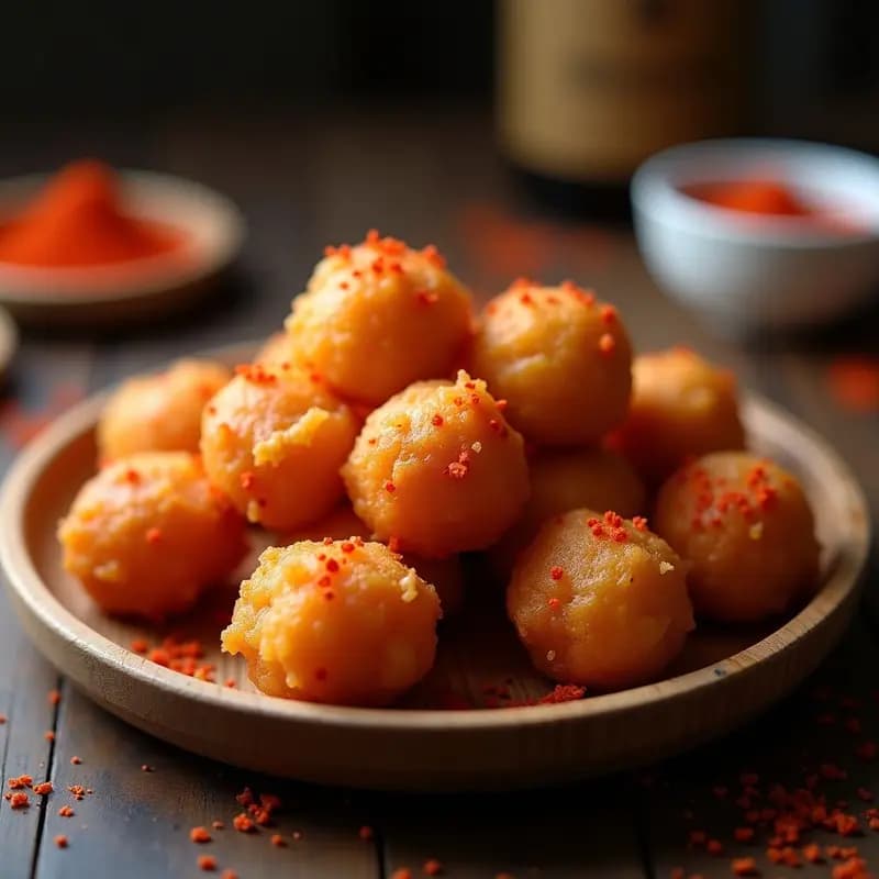 Bollos de Chicharrón con Pimentón de la Vera: Tapa Tradicional de Badajoz