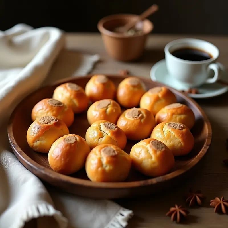 Bollos de Chicharrones con Harina y Anís: Postre Tradicional Extremeño