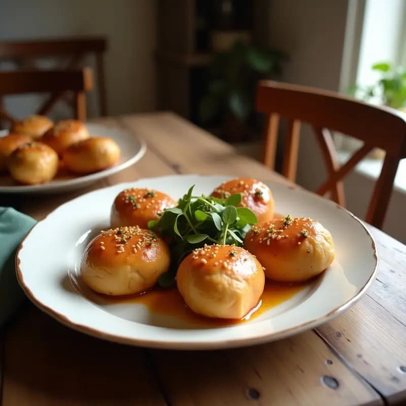Bollos de Chicharrones: Panecillos Extremeños con Mantecilla de Cerdo Ibérico