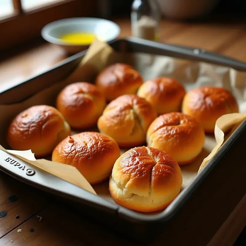 Bollos de Chicharrones: Receta Extremeña de Aprovechamiento con Harina y Manteca
