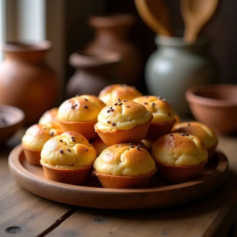 Bollos de Chocolatosa con Anís: Postre Canario Esponjoso y Aromático