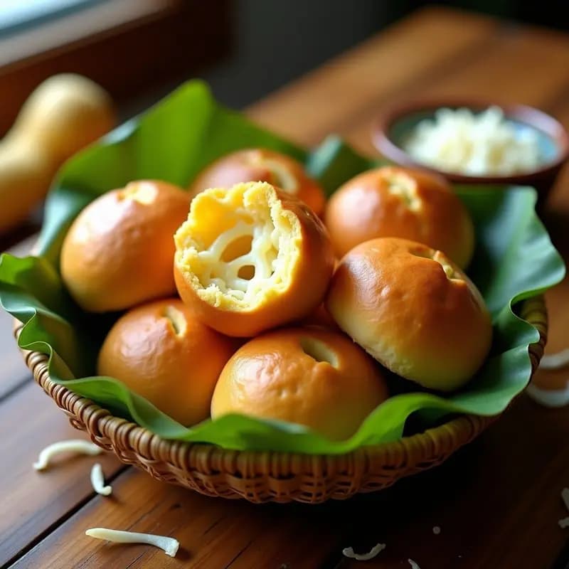 Bollos Colombianos de Yuca y Queso: Desayuno Sin Gluten y Alto en Carbohidratos