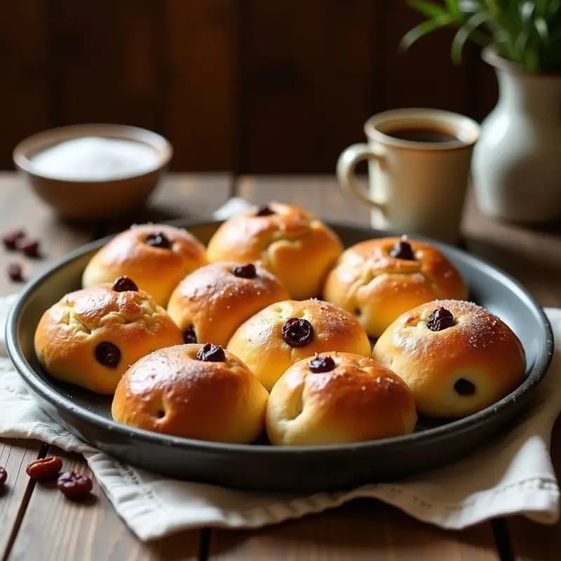 Bollos de Harina con Pasas: Postre Tradicional de las Islas Canarias