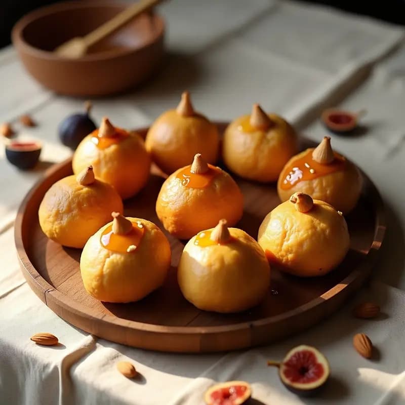 Bollos de Higo con Almendras y Miel: Desayuno Tradicional de Aragón