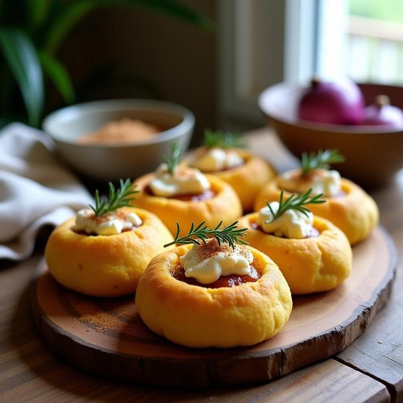 Bollos de Maíz Fermentado y Queso Feta: Desayuno Etíope en Airfryer
