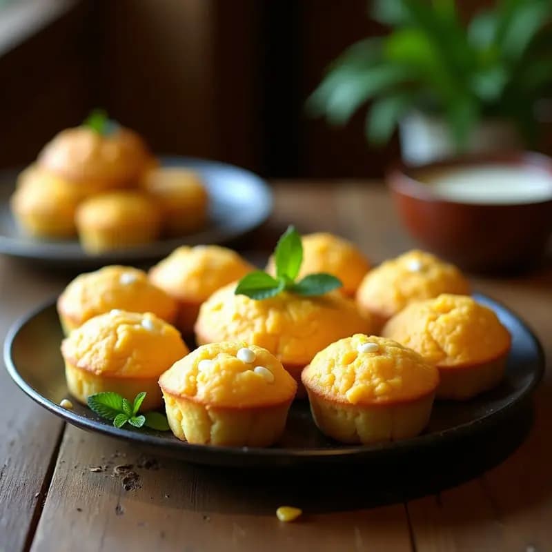 Bollos de Maíz con Queso y Choclo: Receta Boliviana de Desayuno o Merienda