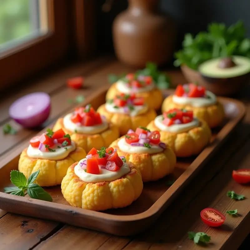 Bollos de Masa de Caoba y Queso Crema: RecetaEmail Vegana de El Salvador en Airfryer