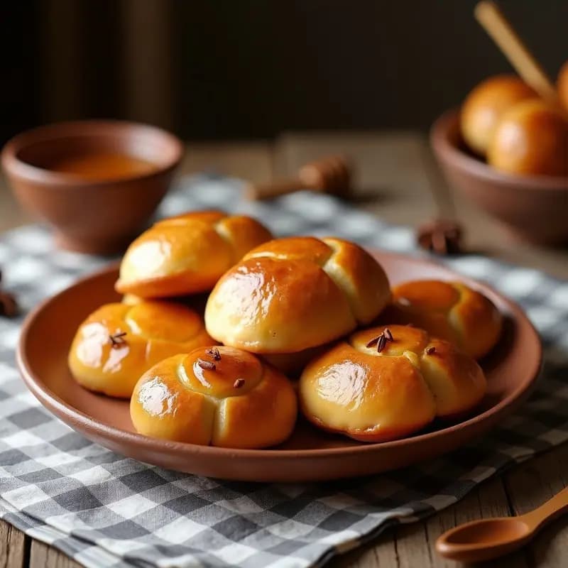 Bollos de Miel y Anís de la Alcarria: Dulce de Panadería para Meriendas