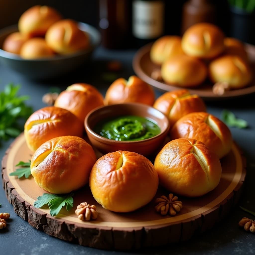 Bollos de Yuca Rellenos de Morcilla Vegetal: Receta Argentina en Airfryer Sin Gluten