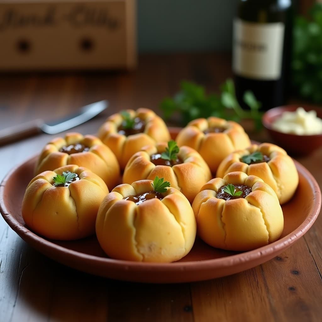 Bollos de Yuca Rellenos de Queso de Castañas y Higos: Aperitivo Colombiano Sin Gluten