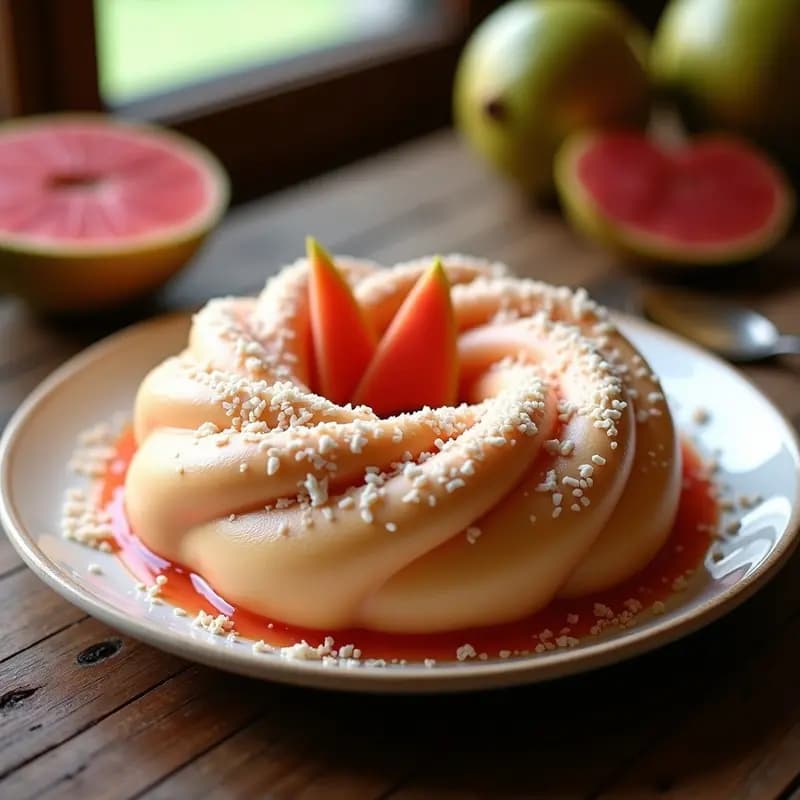 Bolo de Rolo con Guayaba y Queso Crema: Postre Brasilero Sin Horno en Molde