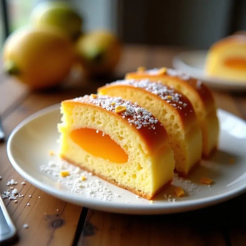 Bolo de Rolo: Postre Brasileño de Guayaba y Masa de Yema Sin Horno