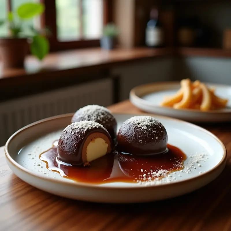 Bombones de Chocolate Rellenos de Licor de Guinda y Nata: Dulces de Adultos para Ocasiones Especiales