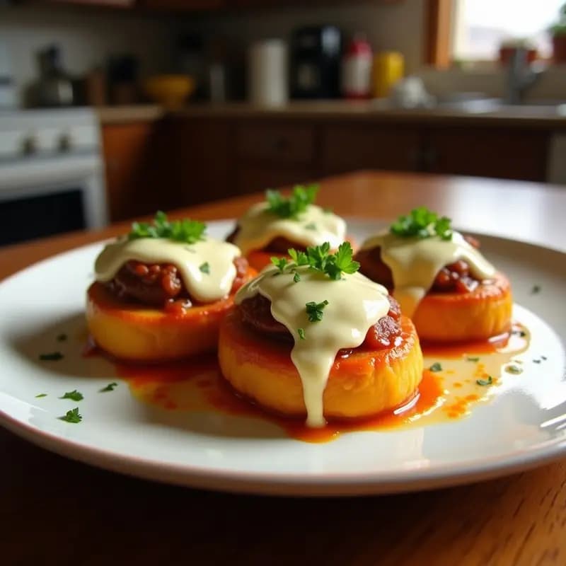 Bombones de Papa Rellenos de Carne Picante y Queso: Receta Peruana Frita