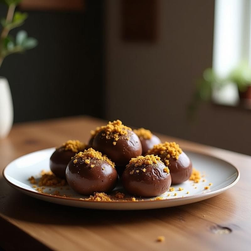 Bombones de pistacho y cacao: receta keto sin horno con 4 ingredientes