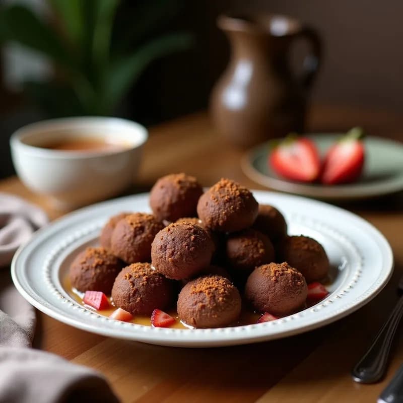 Bombones de Dátiles Rellenos de Cacao: Receta Sin Azúcar en 10 Minutos