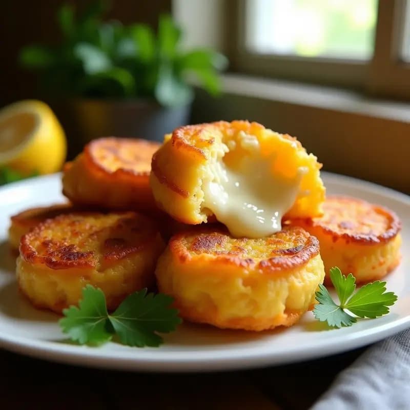 Bondas de Plátano Macho con Queso Mozzarella: Entrante Venezolano en Airfryer