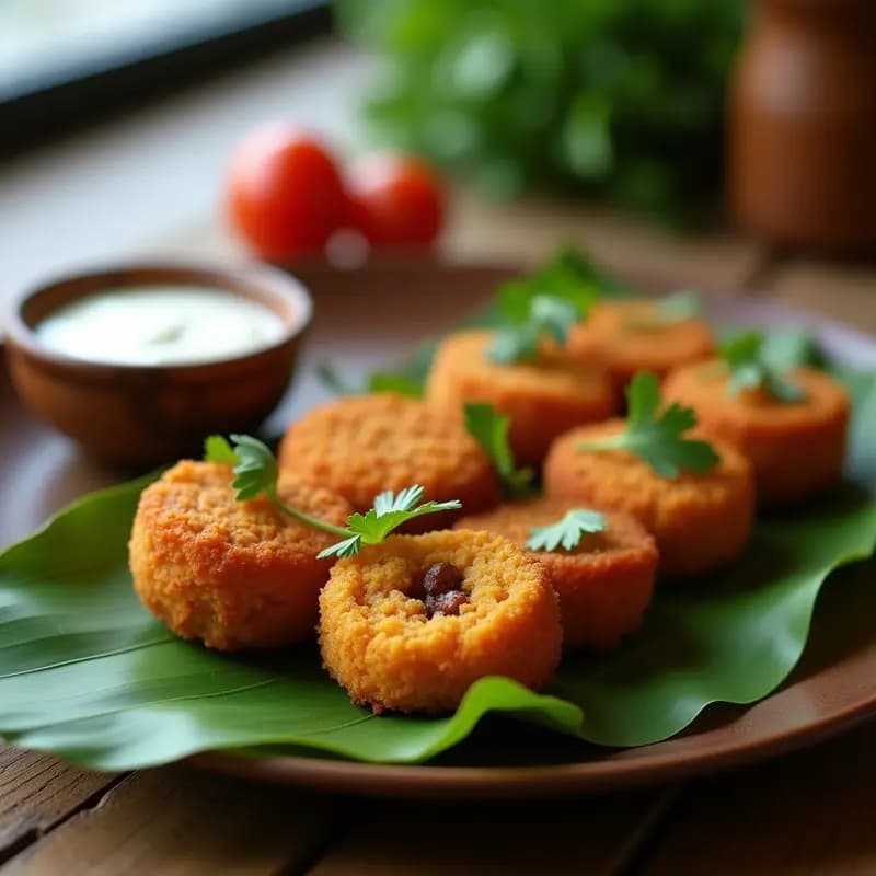Bonde de Feijão com Camarão: Croquetas Brasileñas de Frijoles y Camarón en Airfryer