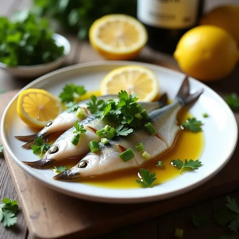 Boquerones en Vinagre con Ají y Perejil: Tapa Andaluz Refrescante y Sin Cocción