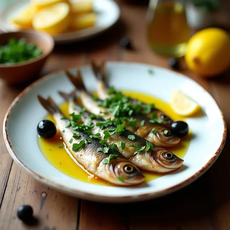 Boquerones en Vinagre con Ajo y Perejil: Tapa Andaluz Fácil y Rápida