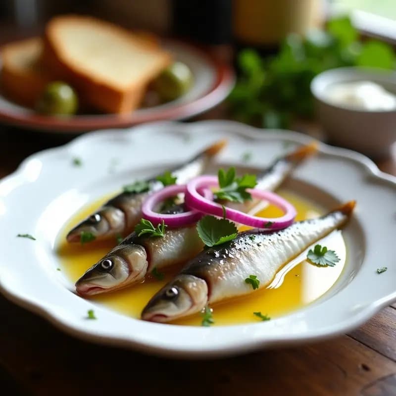 Boquerones en Vinagre con Cebolla Morada: Tapa Andaluza Fácil y Rápida