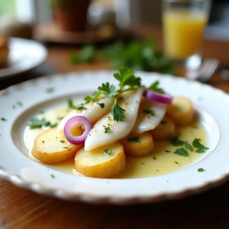 Boquerones en Vinagre con Patatas Cocidas: Entrante Veraniego Sin Cocción