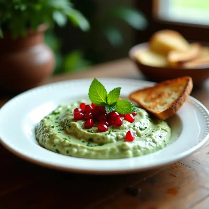 Borani de Espinacas y Yogur de Soja: Entrante Afgano Vegano y Sin Lactosa