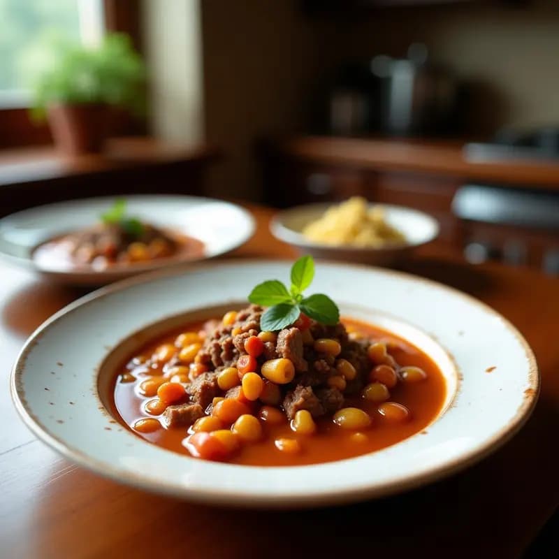 Borceguí Ruso de Remolacha y Carne: Sopa Tradicional Antiinflamatoria en Olla Exprés
