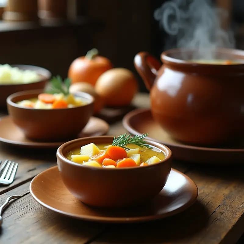 Borch de Repollo Fermentado y Zanahoria: Sopa Ucraniana Probiótica con Truco de Abuela
