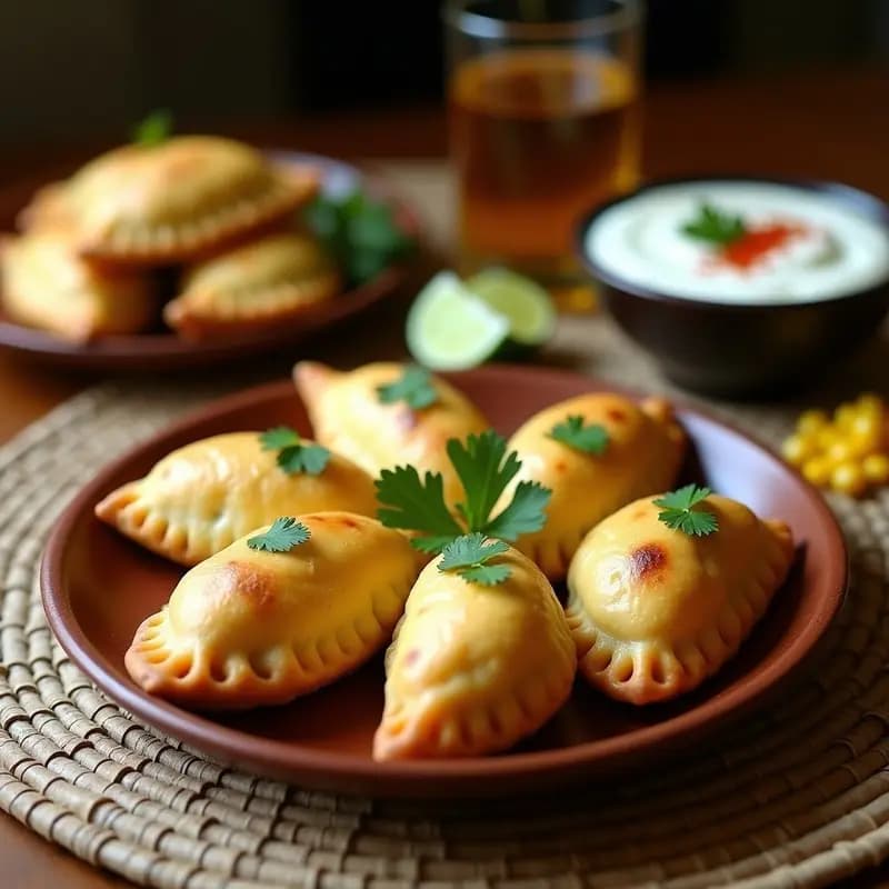 Boredas de Maíz con Queso y Choclo: Empanadas Venezuelanas Sin Gluten