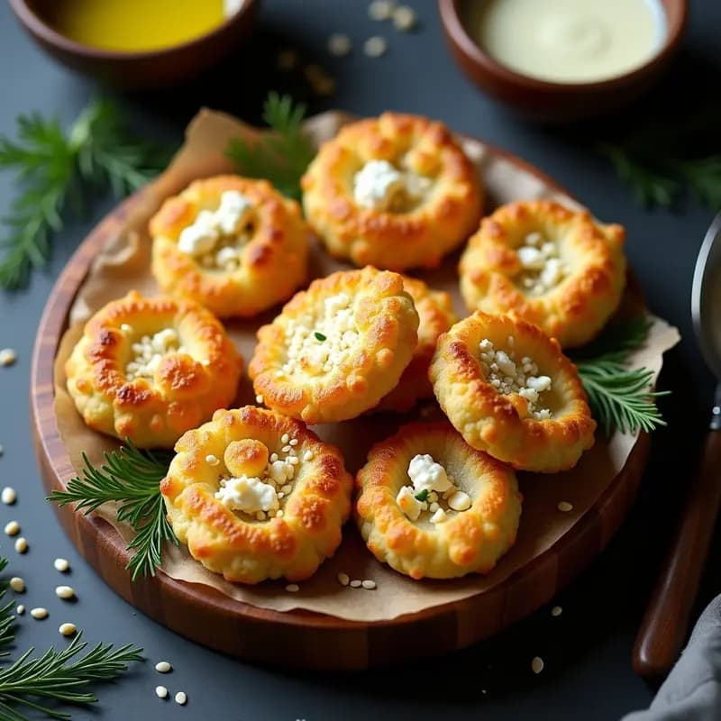 Borek de Coliflor y Queso Feta: Aperitivo Turco Keto y Sin Harina en 20 Minutos