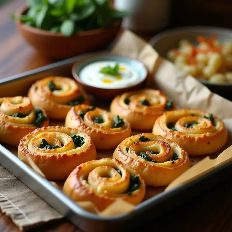 Börek de Patata y Espinacas: Receta Turca Vegana con Masa Yufka Crujiente