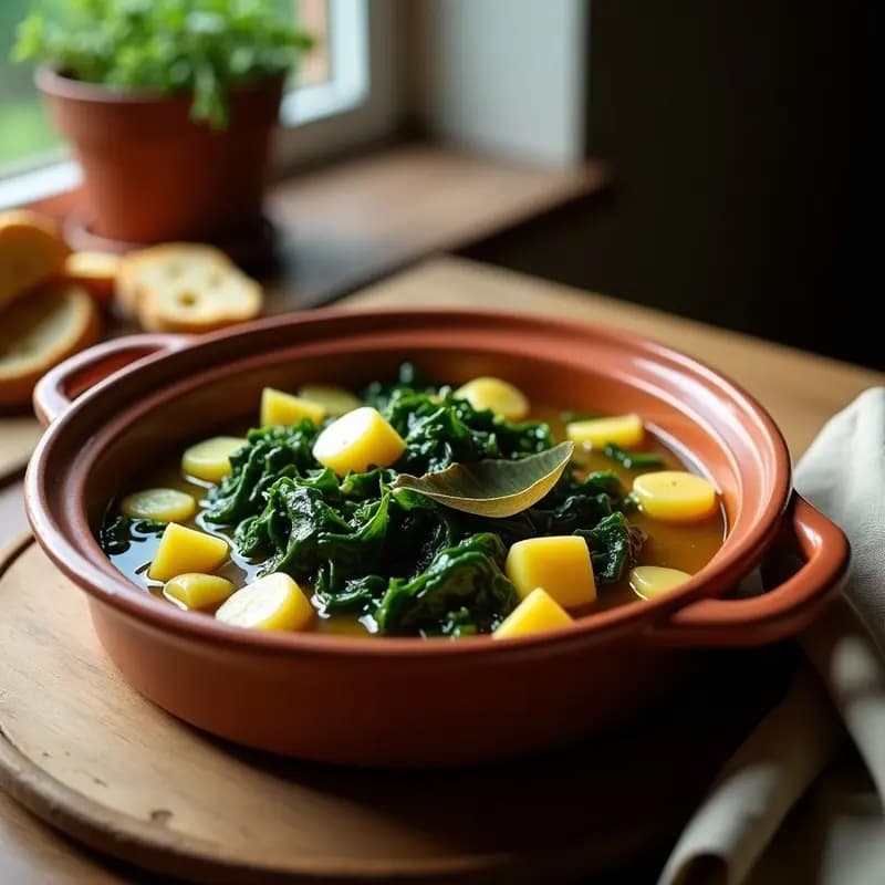 Borrajas Guisadas con Patatas y Ajo: Receta de la Abuela Andaluza en 30 Minutos
