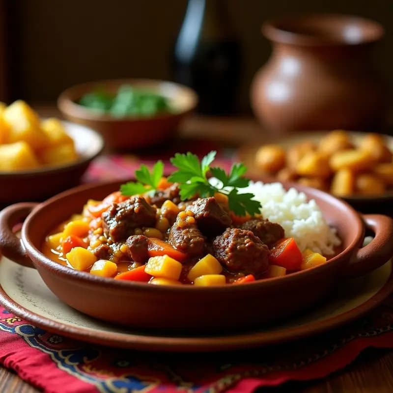 Borrego al Chilindrón: Receta Peruana de Cordero en Salsa de Ají y Tomate