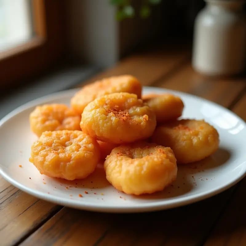 Borrellos Fritos: Buñuelos Salados de Harina y Levadura para Tapear