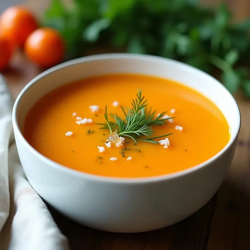 Borscht Ucraniano con Remolacha Dorada y Apio: Sopa Fría Detox con Toque aguas