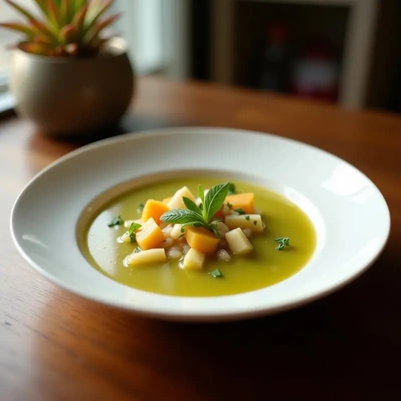 Borscht de Remolacha y Manzana Verde: Sopa Ucraniana Vegana y Desintoxicante