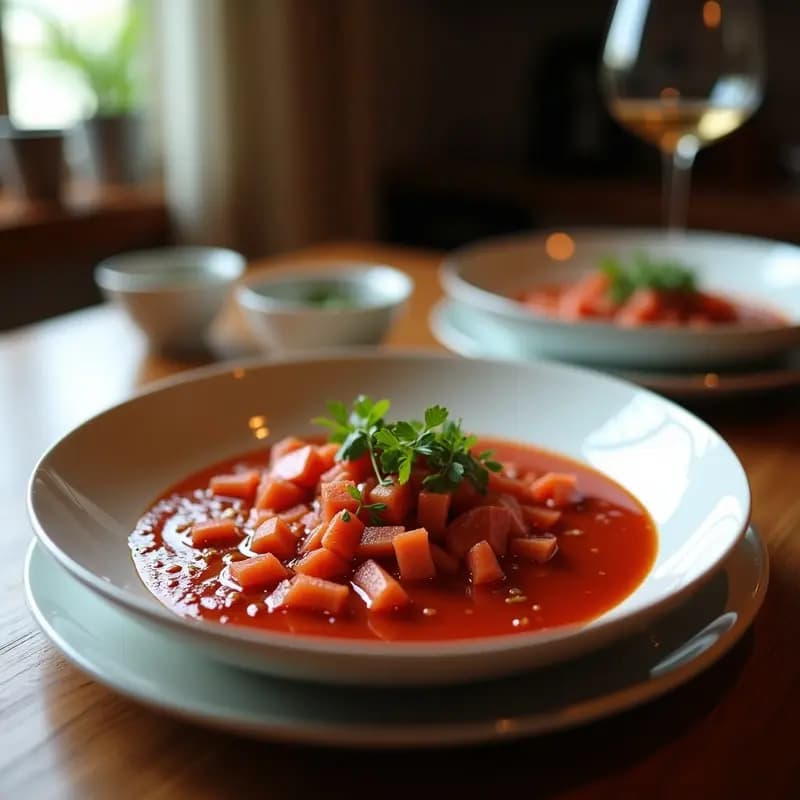 Borscht Rojo Polaco con Remolacha y Setas: Receta de Invierno en Olla Exprés