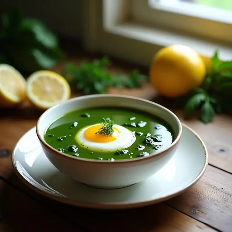 Bortsch Verde con Espinacas y Eneldo: Sopa Ucraniana Detox y Ligera