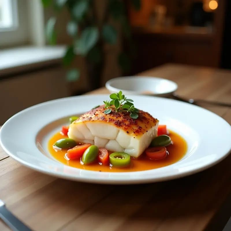 Boublotte de Bacalao con Pimientos Asados: Receta de Haití en Olla Lenta