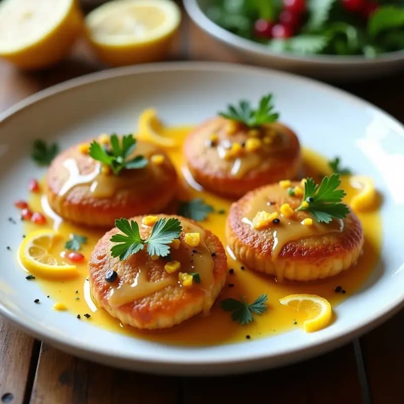 Boulettes de Pescado con Salsa de Cítricos y Hierbas: Receta Marroquí Ligera y Sin Lactosa