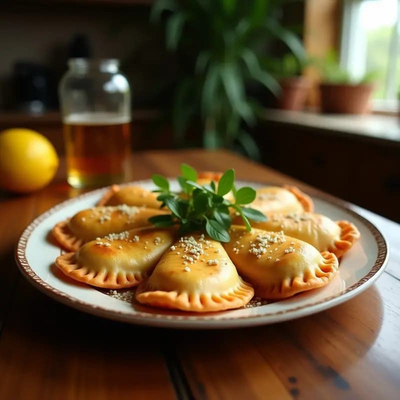 Bourek de Atún y Limón Confitado: Empanadas Tunecinas Crujientes en Airfryer