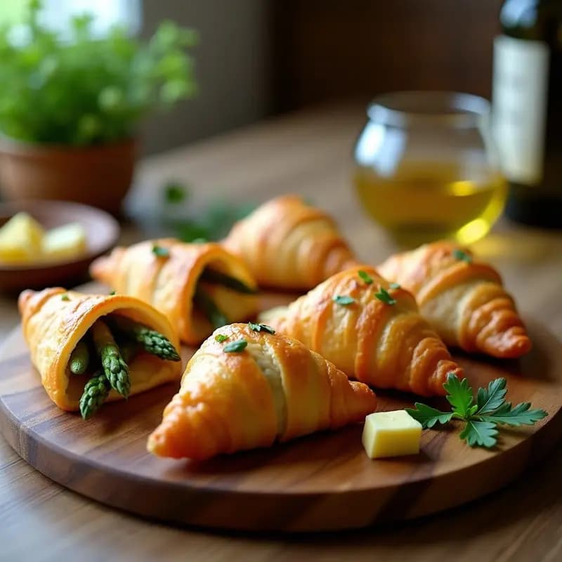 Bourek de Espárragos y Queso Halloumi: Receta Argelina en Airfryer con Masa Filo Integral