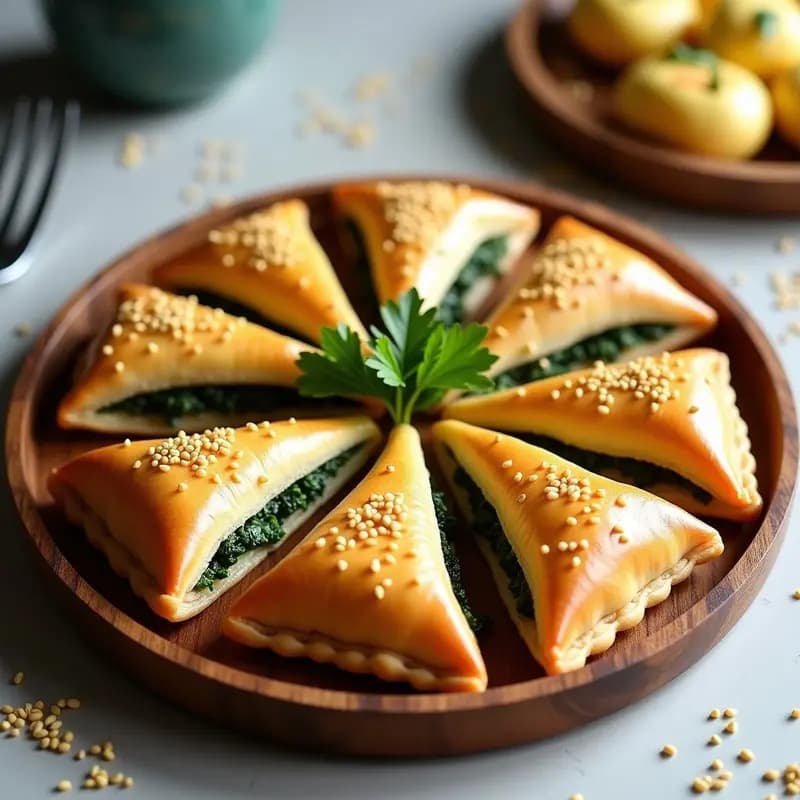 Bourekas de Espinacas y Huevo Duro: Receta Israelí para Desayunar o Merendar
